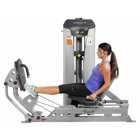 Жим ногами сидя / Икроножные HOIST HD-3403 матовый черный - Фото 4