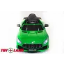 Электромобиль ToyLand Mercedes-Benz GTR зеленый - Фото 3