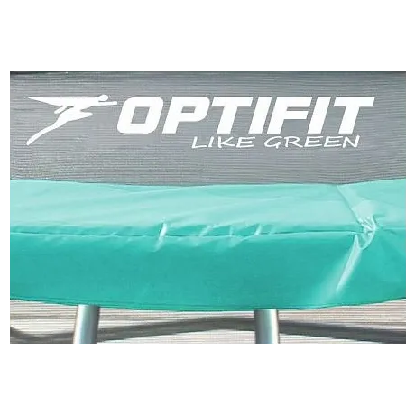 Батут Optifit Like Green 6ft с желтой крышей - Фото 3