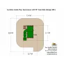Детская площадка Rainbow Play Sistems Саншайн Кастл I СпейсСейвер Тент - Фото 4