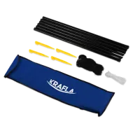 KRAFLA N-C300 Сетка для бадминтона со стойками