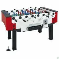 Всепогодный настольный футбол (кикер) Norditalia Ricambi «Storm F-3 family outdoor» (138x76x88 см, жетоноприемник) с защитным корпусом