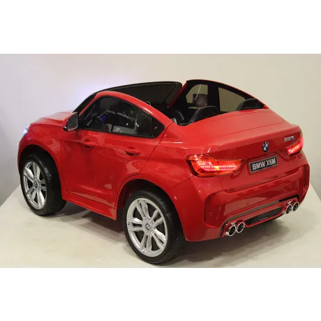 Электромобиль RiverToys BMW-X6-M-JJ2168 (вишневый глянцевый) - Фото 6