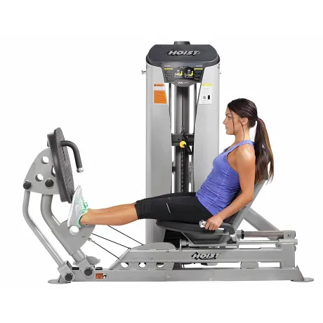 Жим ногами сидя / Икроножные HOIST HD-3403 матовый черный - Фото 5