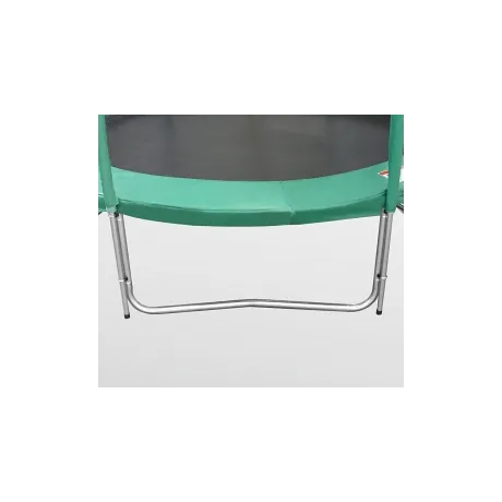 Батут премиум с внутренней сеткой и лестницей ARLAND 12FT (Dark Green) - Фото 15