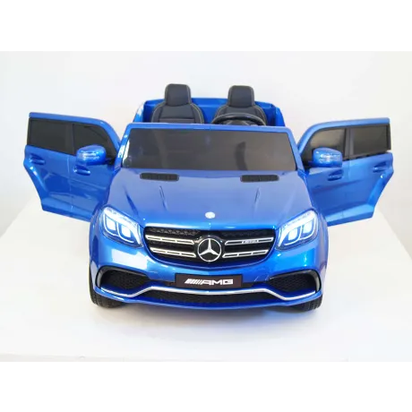 Электромобиль RiverToys Mercedes-Benz GLS63 4WD (синий глянцевый) - Фото 19