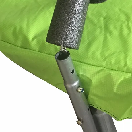 Батут DFC JUMP 12 ft складной, с сеткой apple green - Фото 5