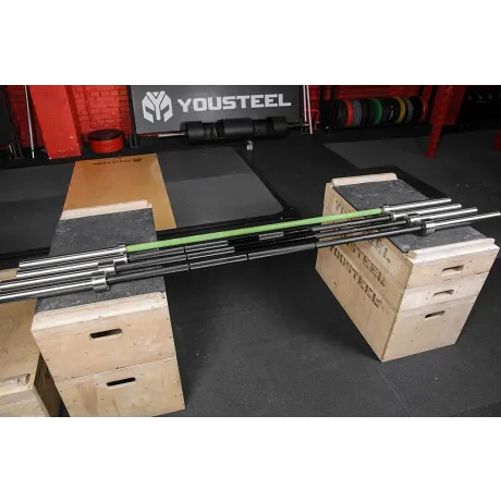 Гриф Yousteel Power bar 20kg, L2300 - Фото 2