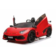 Детский электромобиль Lamborghini Aventador SVJ (A111MP) красный