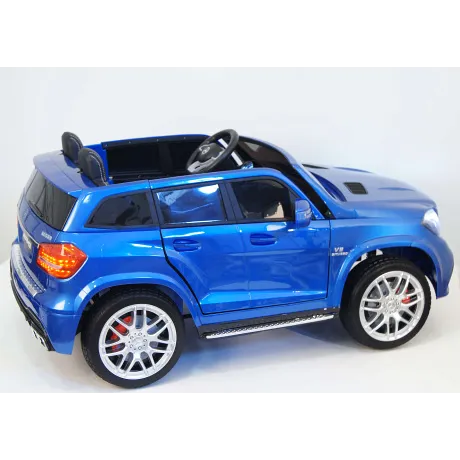Электромобиль RiverToys Mercedes-Benz GLS63 4WD (синий глянцевый) - Фото 8