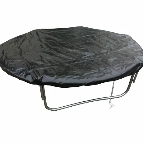 Батут DFC JUMP 14 ft складной, с сеткой apple green - Фото 5
