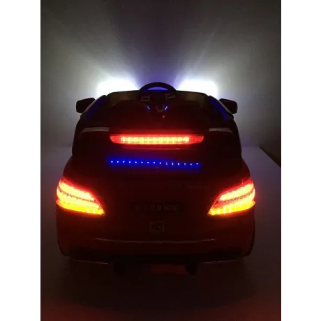 Электромобиль RiverToys Mercedes E009KX вишневый глянец - Фото 16