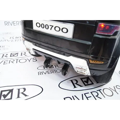 Электромобиль RiverToys Range O007OO VIP (черный глянцевый) - Фото 14