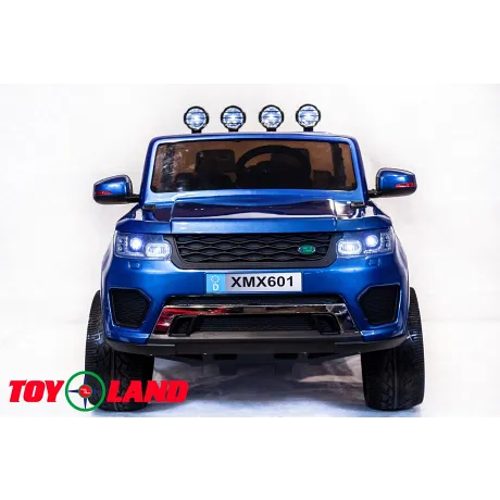 Электромобиль джип ToyLand Range Rover XMX 601 синий - Фото 2