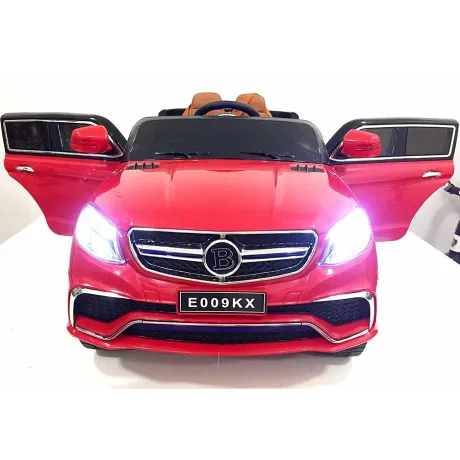 Электромобиль RiverToys Mercedes E009KX вишневый глянец - Фото 22