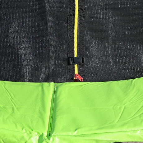 Батут DFC JUMP 14 ft складной, с сеткой apple green - Фото 10