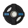 Штанга олимпийская OriginalFitTools 128 кг (диски с двумя хватами, черный гриф) - Фото 5